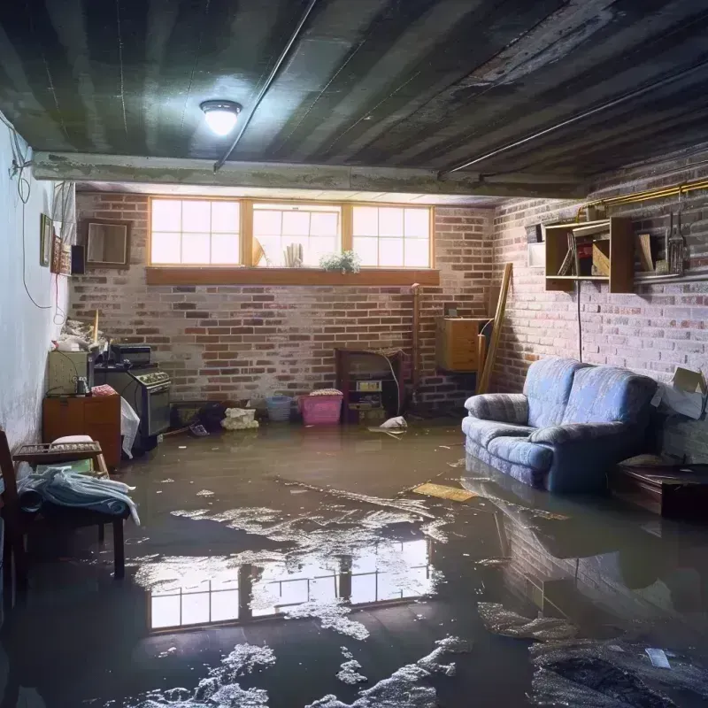 Flooded Basement Cleanup in Heritage Village, CT